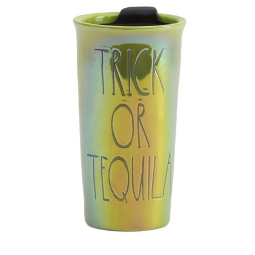 Halloween 🎃 Rae Dunn - Trick or Tequila Travel Halloween Tumbler Mug - NIB
